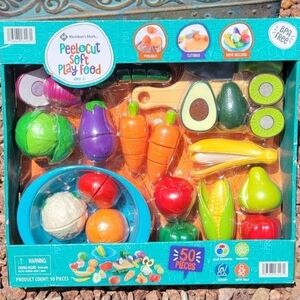 Peel & Cut Soft Play Food Set - Multicolor